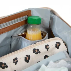 Discount Sac à langer à anses Mommy bag large Canvas leopard Sac À Langer À Anses