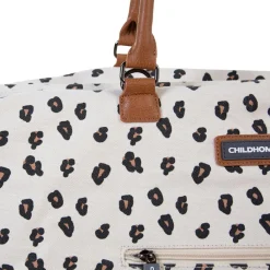 Discount Sac à langer à anses Mommy bag large Canvas leopard Sac À Langer À Anses