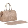 Discount Sac à langer à anses Mommy bag matelassé beige Sac À Langer À Anses