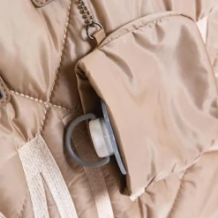 Discount Sac à langer à anses Mommy bag matelassé beige Sac À Langer À Anses