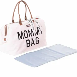 Childhome Sac à langer à anses Mommy bag large Teddy écru