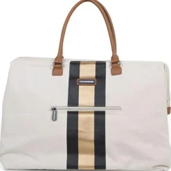 Childhome Sac à langer à anses Mommy bag doré, noir et écru