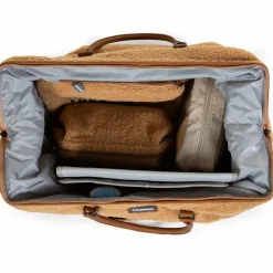 Childhome Sac à langer à anses Mommy bag large Teddy beige