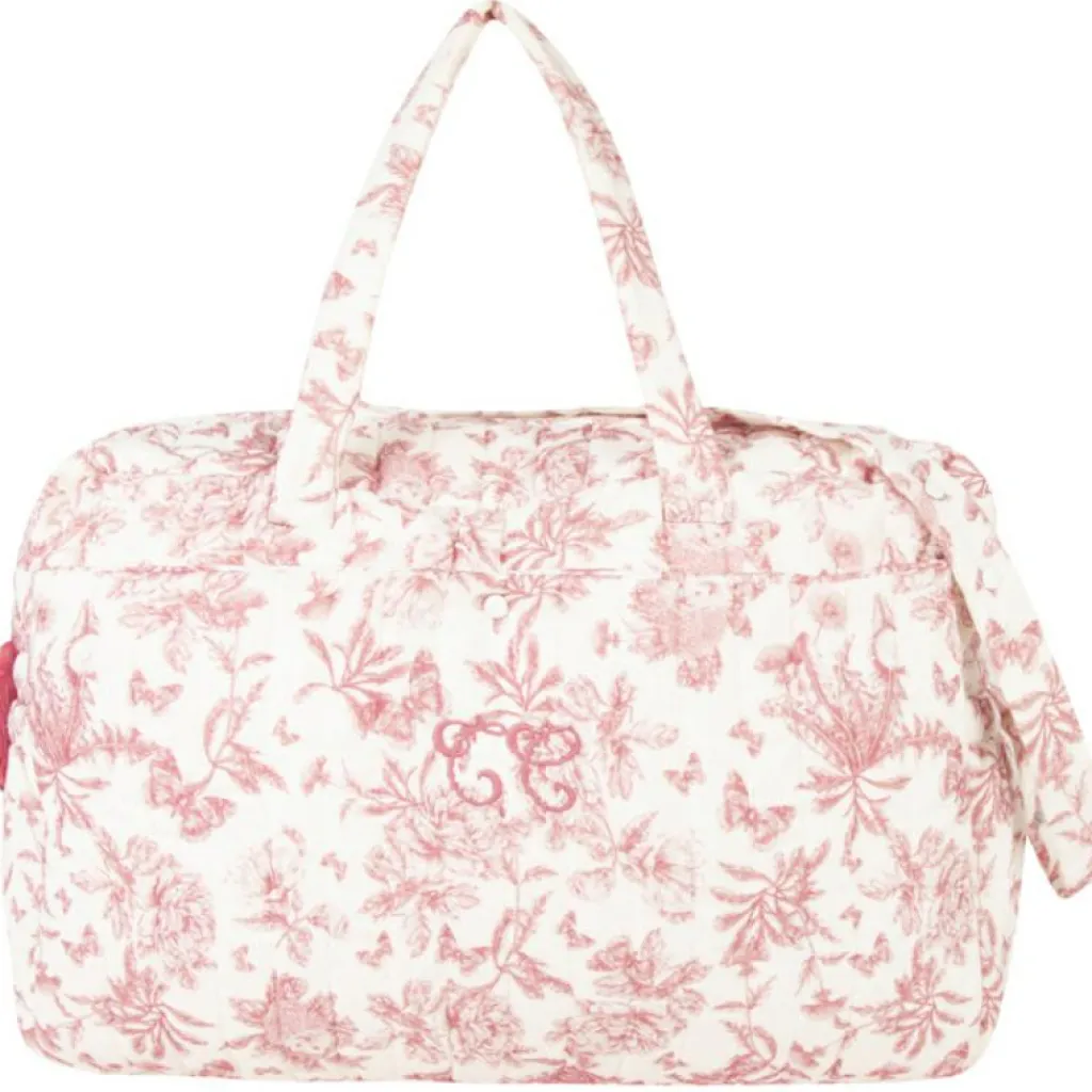 Tartine et Chocolat Sac à langer à anses Toile de Jouy