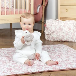 Tartine et Chocolat Sac à langer à anses Toile de Jouy
