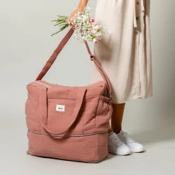 Sac à langer bandoulière 24-48 h terracotta Sac À Langer À Anses