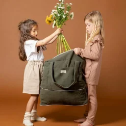 BEBEL Sac à langer bandoulière 24-48 h kaki