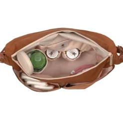 Lässig Sac à langer bandoulière Manu terracotta Green Label