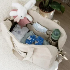 Best Sac à langer Basile Jute Sac À Langer À Anses