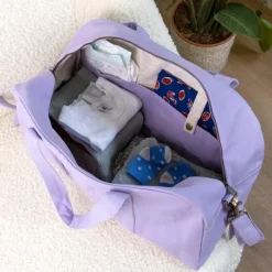 New Sac à langer Basile Lilas Sac À Langer À Anses
