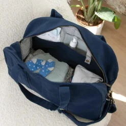 Clearance Sac à langer Basile Navy Sac À Langer À Anses