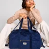 Hindbag Sac à langer Basile Velours Marine