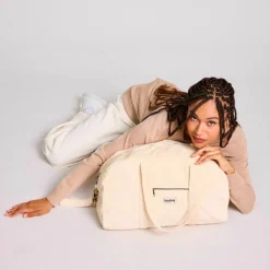 Hindbag Sac à langer Basile Velours Crème