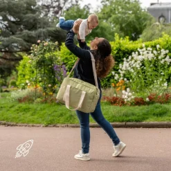 Badabulle Sac à langer Bowling Olive