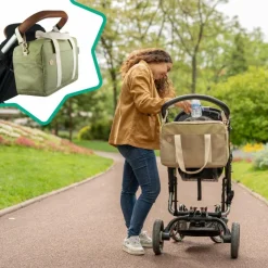 Badabulle Sac à langer Bowling Olive