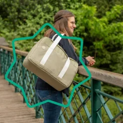 Badabulle Sac à langer Bowling Olive