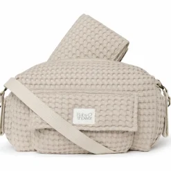 Outlet Sac à langer Camila Gofre Latte Sac À Langer À Anses