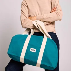 Best Sac à langer Charlie Bleu Paon Sac À Langer À Anses