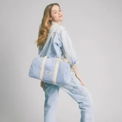 Online Sac à langer Charlie Denim Bleu Sac À Langer À Anses