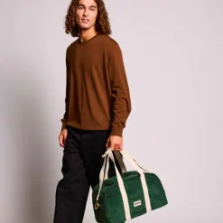 Hindbag Sac à langer Charlie Velours Sapin