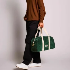 Hindbag Sac à langer Charlie Velours Sapin