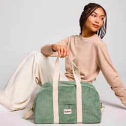 Outlet Sac à langer Charlie Velours Vert d'eau Sac À Langer À Anses