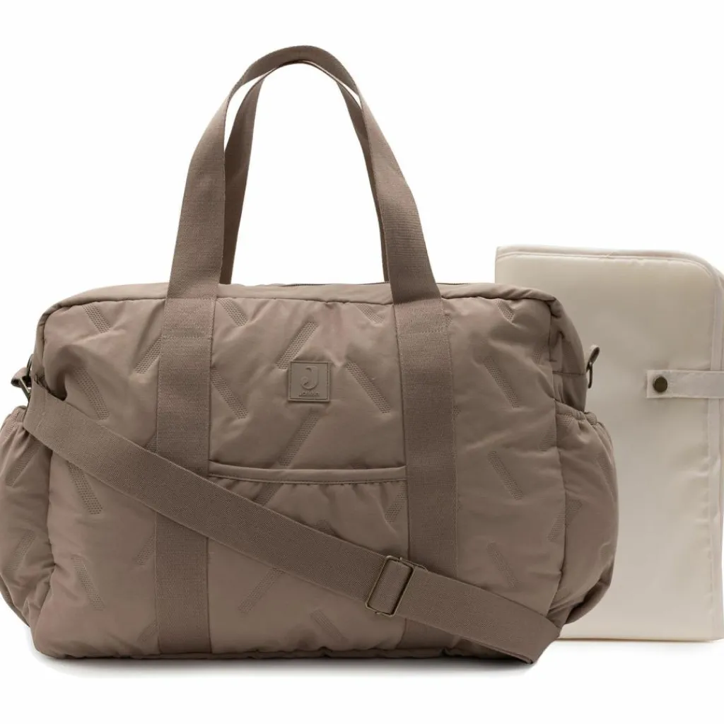 Jollein Sac à langer Embossed Lily Milky Coffee
