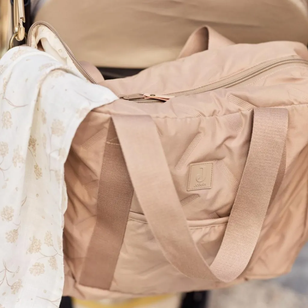 Jollein Sac à langer Embossed Lily Milky Coffee