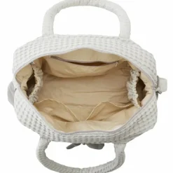 Outlet Sac à langer en coton gaufré nuage Sac À Langer À Anses