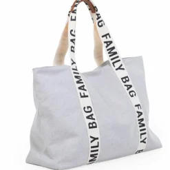 Sac à langer Family bag signature Canvas écru Sac À Langer À Anses