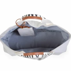 Sac à langer Family bag signature Canvas écru Sac À Langer À Anses