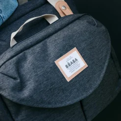 Online Sac à langer Genève II gris chiné foncé Sac À Langer À Anses