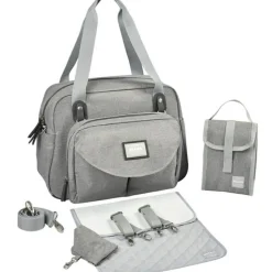 Béaba Sac à langer Genève II gris chiné