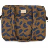 Discount Sac à langer imperméable Hyde Park Blue leaves Sac À Langer À Anses