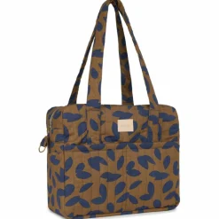 Discount Sac à langer imperméable Hyde Park Blue leaves Sac À Langer À Anses
