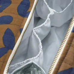 Discount Sac à langer imperméable Hyde Park Blue leaves Sac À Langer À Anses