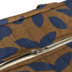 Discount Sac à langer imperméable Hyde Park Blue leaves Sac À Langer À Anses