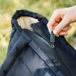 Done by Deer Sac à langer matelassé Noir