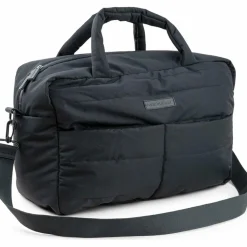 Done by Deer Sac à langer matelassé Noir