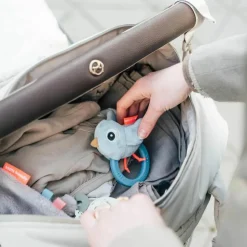 Done by Deer Sac à langer matelassé sable