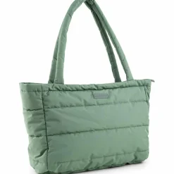 Done by Deer Sac à langer matelassé Vert