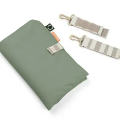 Done by Deer Sac à langer matelassé vert