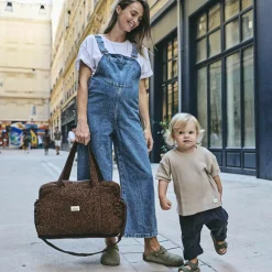 BEBEL Sac à langer Middle Léopard noir