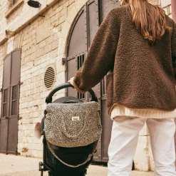 BEBEL Sac à langer Middle Léopard beige