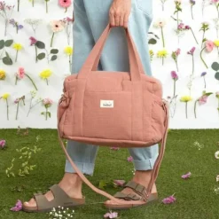 BEBEL Sac à langer Middle terracotta