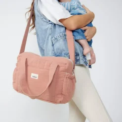 BEBEL Sac à langer Middle terracotta