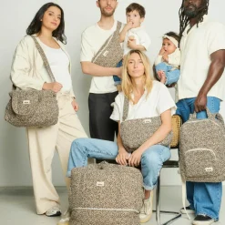 BEBEL Sac à langer Mini Léopard beige