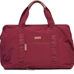 Childhome Sac à langer Mommy Bag Signature Urban Bordeaux