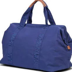 Childhome Sac à langer Mommy Bag Signature Urban Bleu