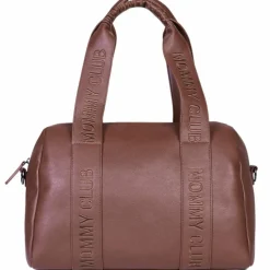 Discount Sac à langer Mommy Club Simili cuir marron foncé Sac À Langer À Anses